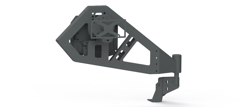 2021C FORD BRONCO STEALTH TIRE CARRIER TEXTURE BLACK