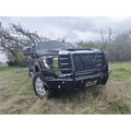 24C SIERRA 2500/3500HD FRONT BUMPER W/CAMERA + LIGHT BAR COMPATIBLE GLOSS BLACK