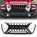 ARMOR GRILLE W/ AMBER LIGHTS AND FR