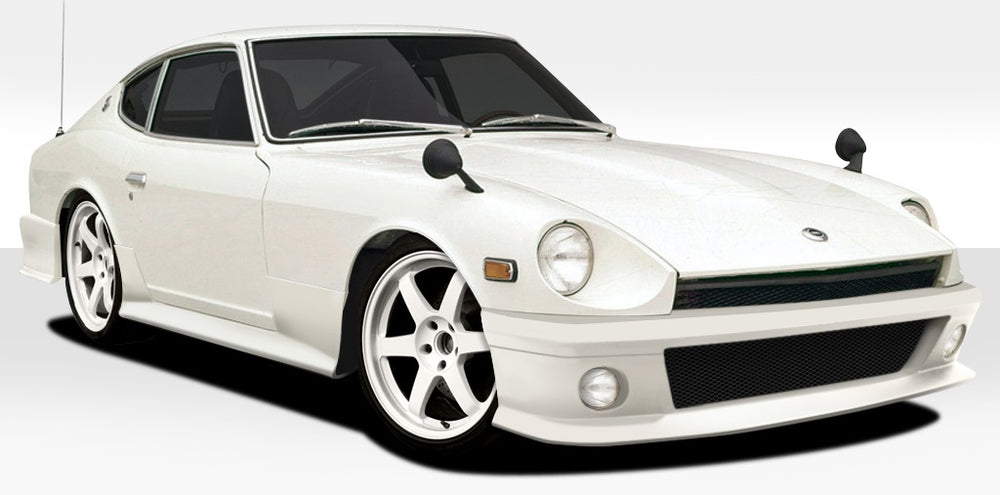 1970-1978 Nissan 240Z 260Z 280Z 2DR Duraflex MS-R Body Kit - 4 Piece - Includes MS-R Front Bumper Cover (108118) MS-R Side Skirts Rocker Panels (108119) MS-R Rear Bumper Cover (108120)