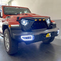 FRONT BUMPER FOG COVER DRL W/ TURN