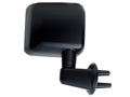 0712 JEEP WRANGLER FULL/HALF DOOR RH MANUAL OE MIRROR TEXTURED BLACK
