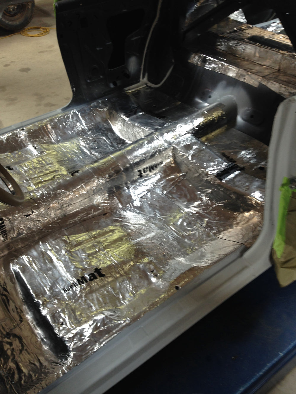 COMPLETE VEHICLE CUSTOM INSULATION KIT POLYMER BLACK BACKING SILVER