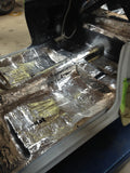 COMPLETE VEHICLE CUSTOM INSULATION KIT POLYMER BLACK BACKING SILVER