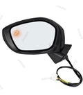 17C CIVIC HATCHBACK(TXT BLK W/PTM COVER/FOLDAWAY)W/O TURN SIG/W/O CAMERA/L/P