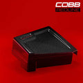 Cobb Porsche Black Fiber Fuse Cover - Driver Side
