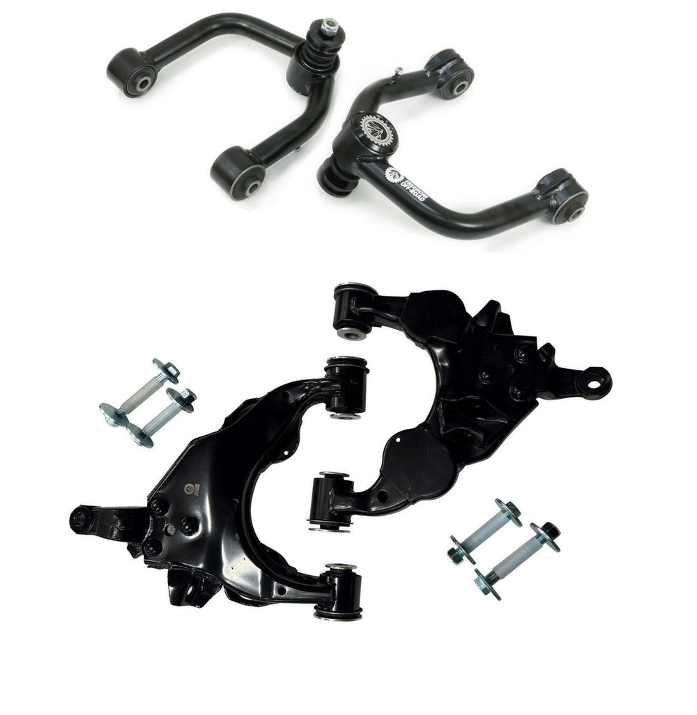 Front Upper Control Arms for 2-4 Inch Lift 01-07 Sequoia 00-06 Tundra Freedom Off-Road