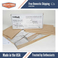 COMPLETE SUV INSULATION KIT 4 DOOR POLYMER BLACK BACKING SILVER