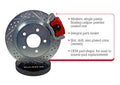 11.65" CLASSIC SERIES BRAKE KIT RR RED