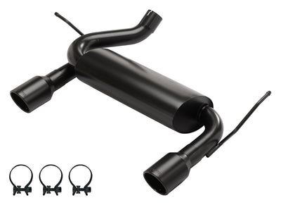 2007-18 Jeep Jk Dual Axle-Back BLACK