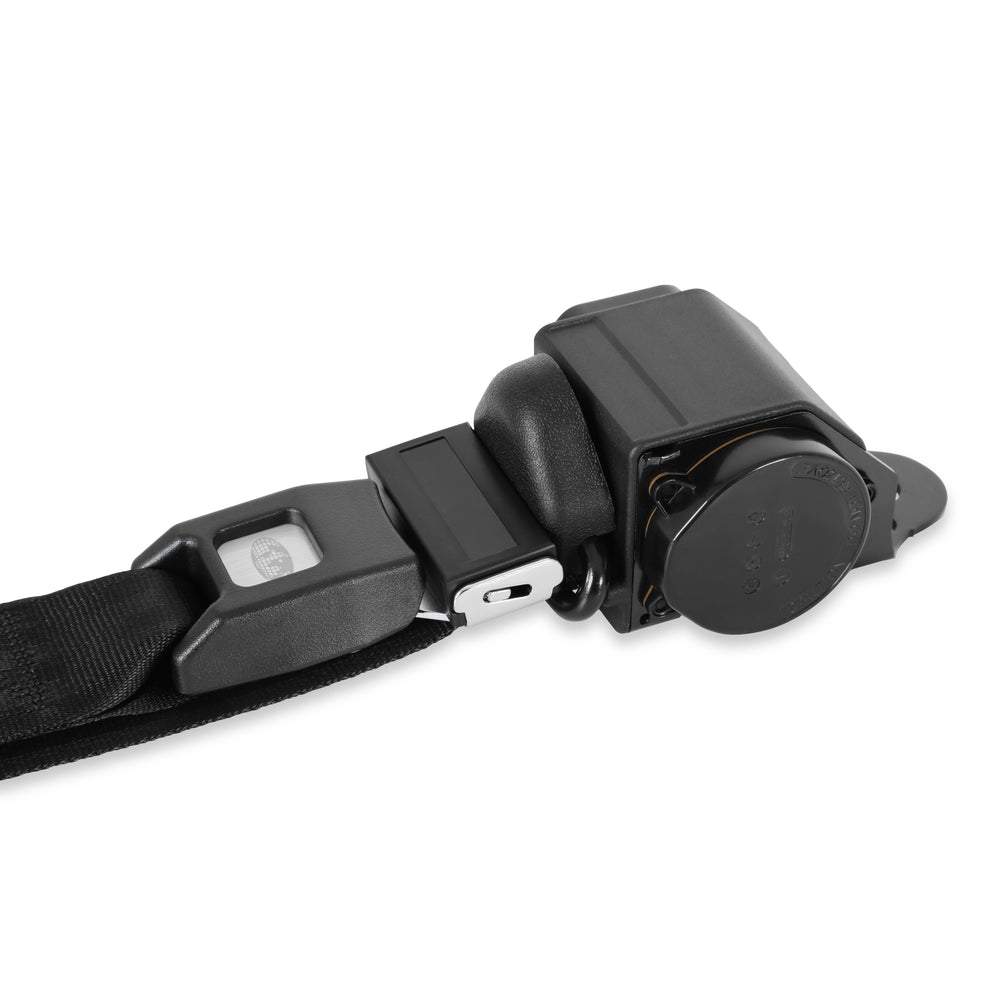 6066 CHEVY/GMC TRUCK BROTHERS TRUCKS SEAT BELT KIT 3PT BLACK