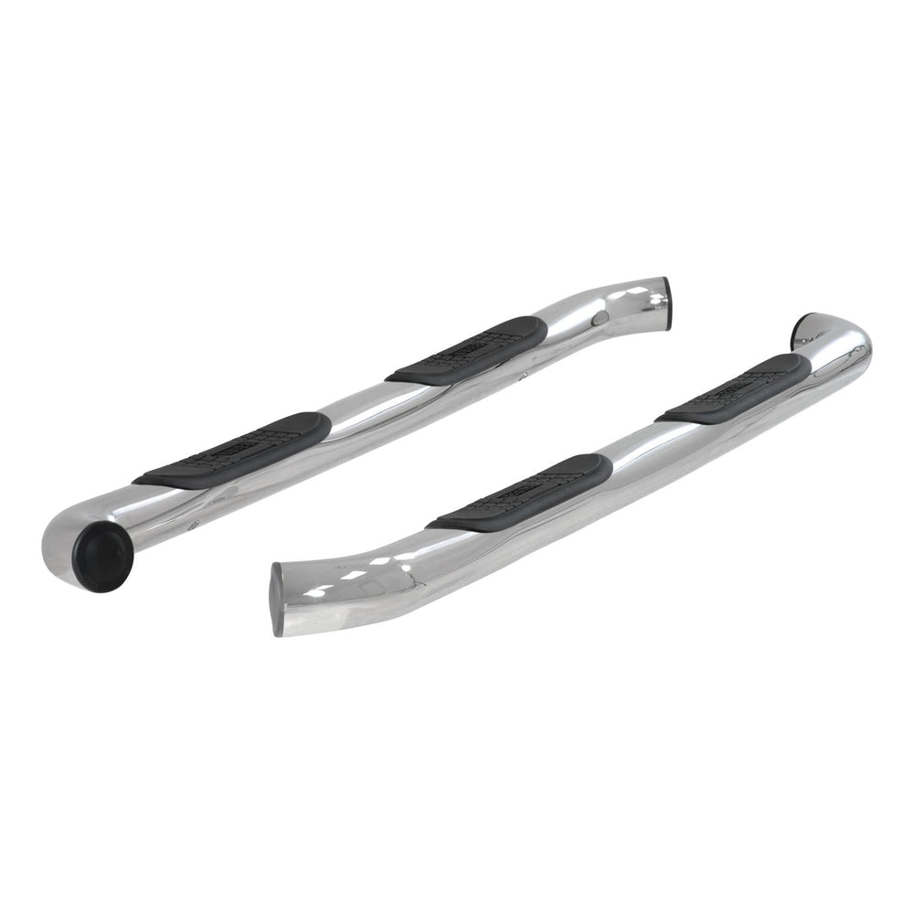 0410 F150 SUPER CAB 3IN STAINLESS STEEL NERF BARS