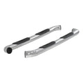 0410 F150 SUPER CAB 3IN STAINLESS STEEL NERF BARS
