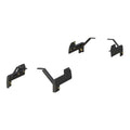 19C RAM 1500 CREW CAB 3IN ROUND BLACK STEEL SIDE BARS