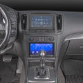 0813 INFINITI G37 STEREO INSTALLATION KIT FOR DDIN RADIOS IN LOWER DASH