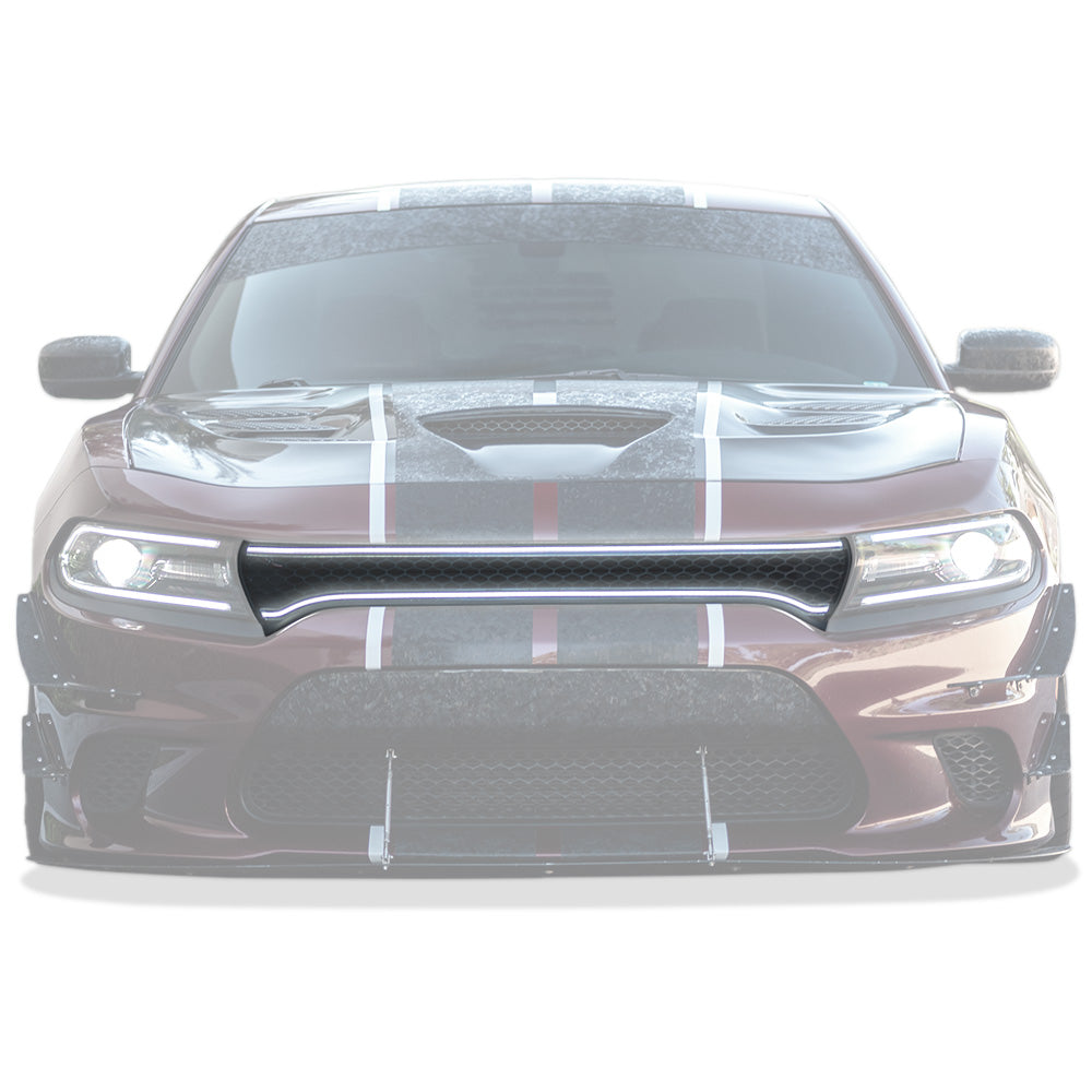1523 CHARGER (EX SXT/POLICE/SCAT PACK AND SRT HELLCAT WIDEBODY) LED MESH FRONT