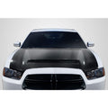 2011-2014 Dodge Charger Carbon Creations Demon Look Hood - 1 Piece