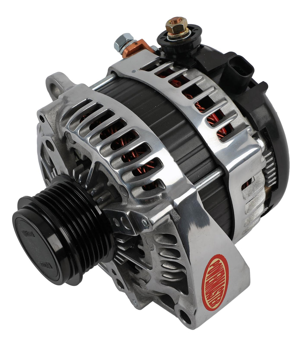 ALT DENSO POLISH 245A GM W/DECOUPLER PULLEY