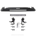 1018 RAM 2500/3500 RC3 LR SKID PLATE BULL BAR W/MNTING BRKTS LIGHT BAR KIT TXTD BLACK