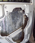 REAR DOOR CUSTOM INSULATION KIT POLYMER BLACK BACKING SILVER