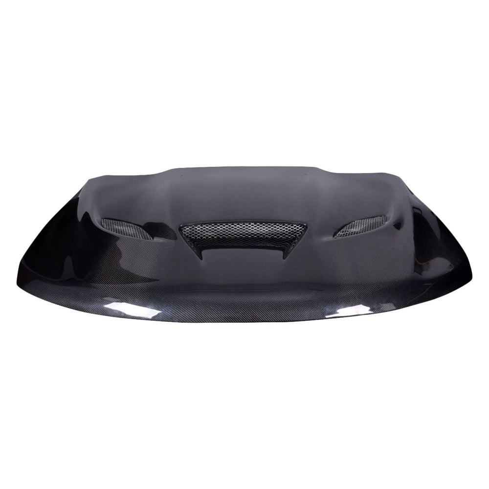 2011-2022 Jeep Grand Cherokee Carbon Creations Hellcat Look Hood - 1 Piece