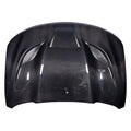 2011-2022 Jeep Grand Cherokee Carbon Creations Hellcat Look Hood - 1 Piece