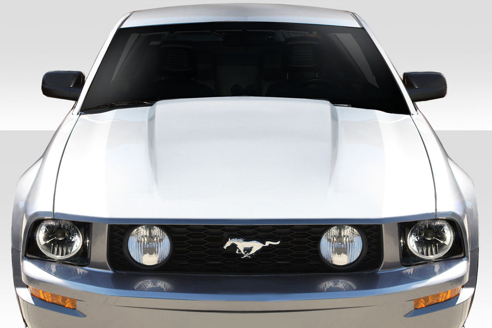 2005-2009 Ford Mustang Duraflex 3 Cowl Hood - 1 Piece