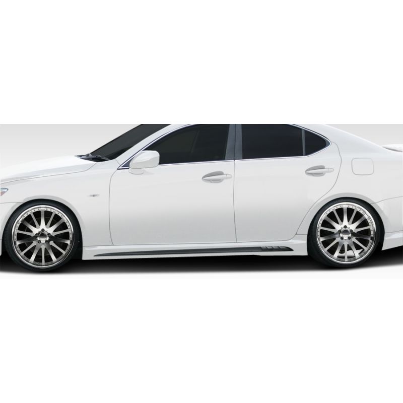 2006-2013 Lexus IS Series IS250 IS350 Duraflex W-1 Side Skirts Rocker Panels - 2 Piece