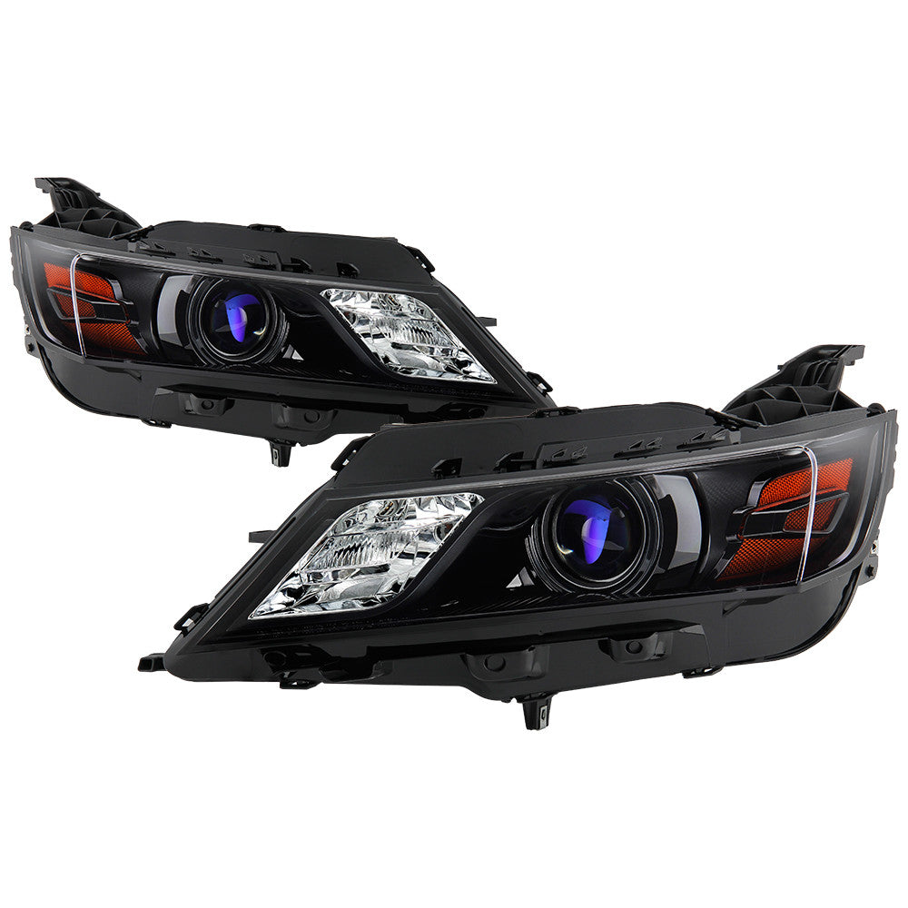 1420 IMPALA HALOGEN OE HEADLIGHT (NOT FIT HID MODEL) OE ALL BLACK