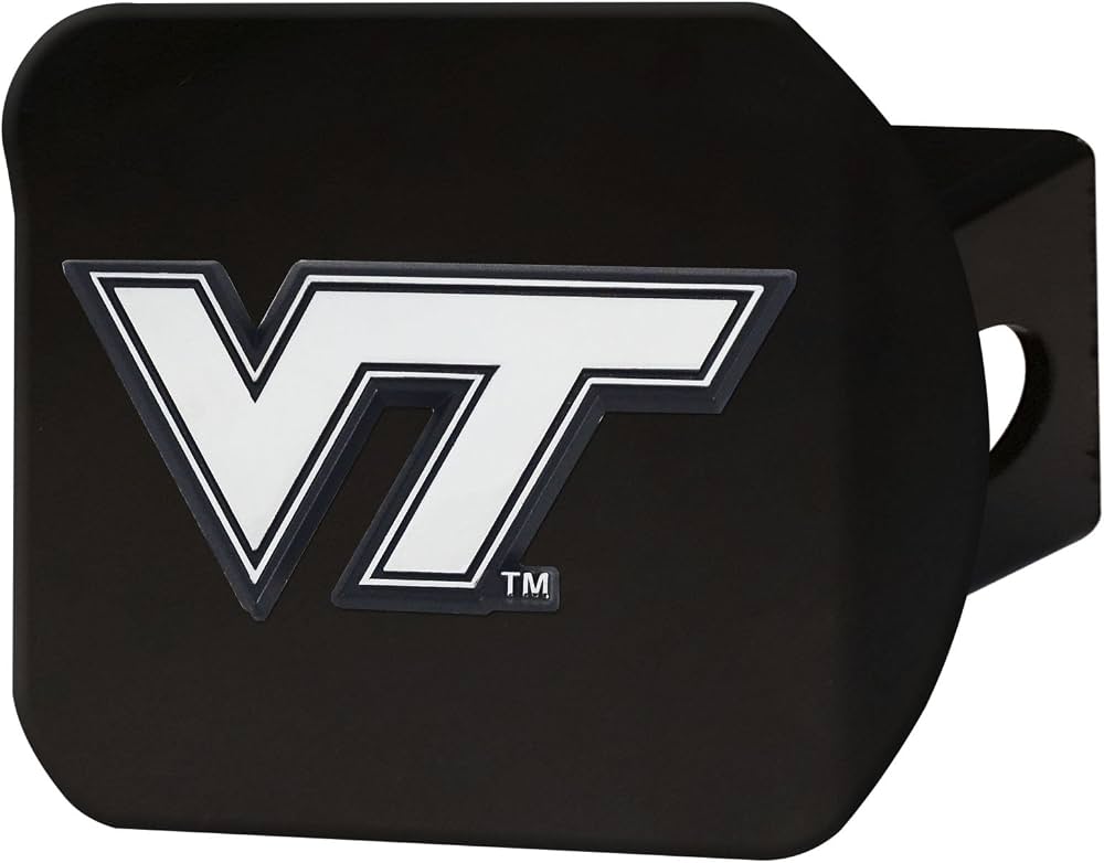 VIRGINIA TECH BLACK HITCH COVER