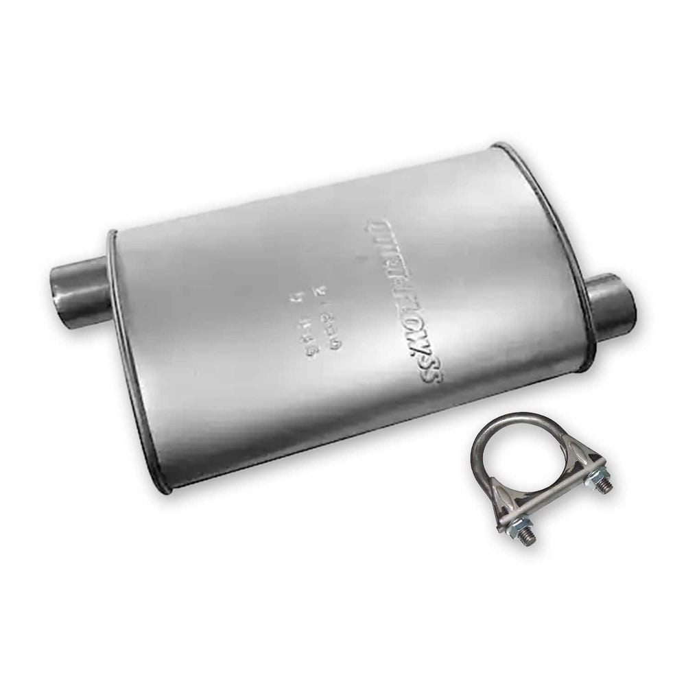 Muffler - 97-04 Ford F-150 F-150 Heritage F-250