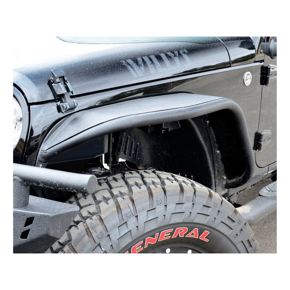 FENDER FLARE,FRONT,AL, BLK TEX