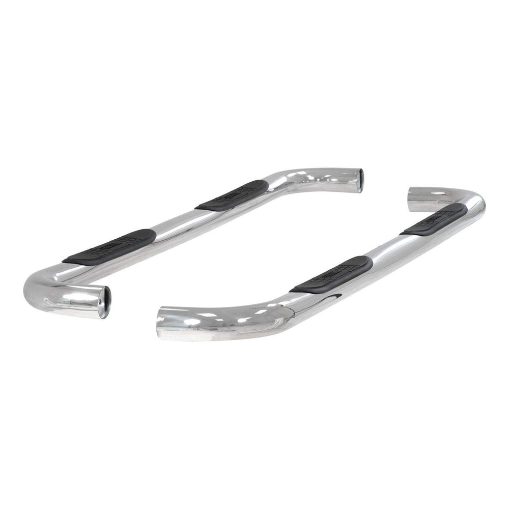 0010 GM FS PU HD EXT CAB AND 9910 GM SILVERADO/SIERRA EXT CAB 3IN STAINLESS STEEL NERF BARS