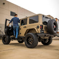 REAR SIDE EXTENSIONS W/LED ALUMINUM