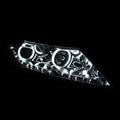 1013 FORTE PROJECTOR HALO BLACK CLEAR CCFL G2 HEADLIGHTS DRIVER/PASSENGER