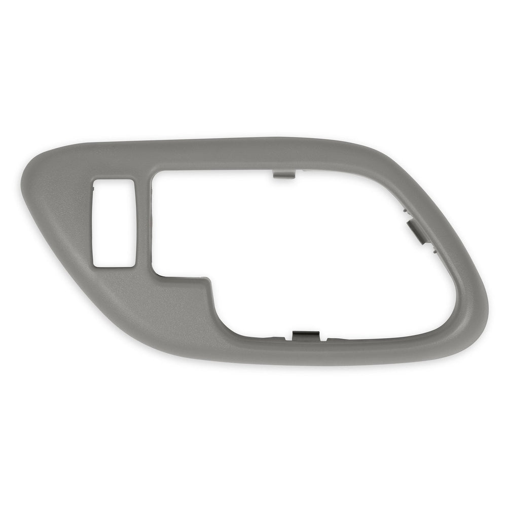 9598 C1500 INSIDE DOOR HANDLE BEZEL W/ PROVISION FOR DOOR LOCK LH GREY