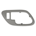9598 C1500 INSIDE DOOR HANDLE BEZEL W/ PROVISION FOR DOOR LOCK LH GREY