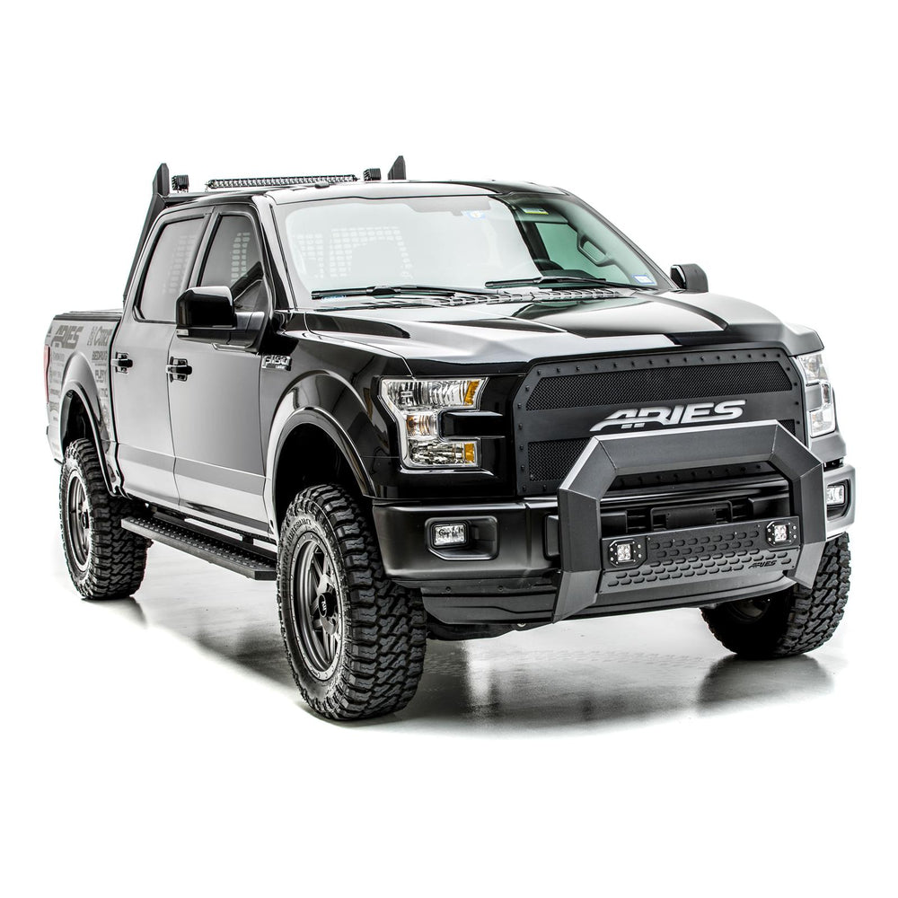 ADVANTEDGE BULL BAR, BLACK W/LED'S