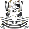 2324 FORD F250/F350 SD GAS 6IN LIFT KIT W/ COILS LEAFS 4LINK CONVERSION & BL