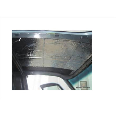 UNIVERSAL ROOF INSULATION KIT POLYMER BLACK BACKING SILVER