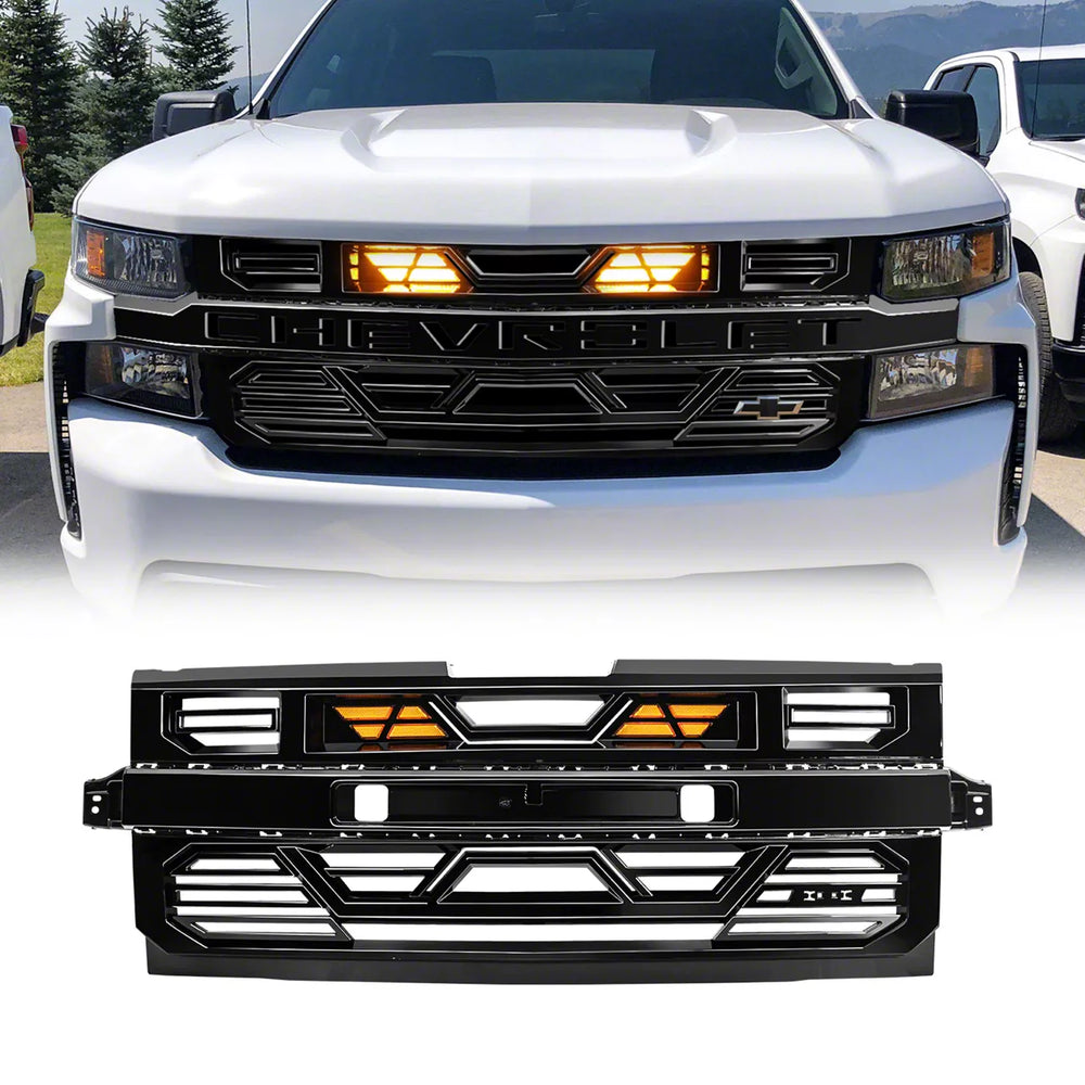 ARMOR FRONT GRILLE W/ EMBLEM HOLDER
