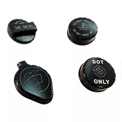 UPR 15 Ecoboost Oil Cap Cover Engraved - Black 1031-34