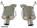 Megan Axle Back Exhaust WRX 08-10 4 Door Only 2.5 55x16x14 45 lbs. MSRP $409