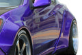 2010-2016 Hyundai Genesis Coupe 2DR Duraflex Circuit 75 MM Rear Fender Flares - 2-piece