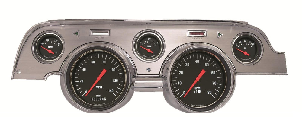 HOT ROD MUSTANG 67-68 5 GAUGE BR AL