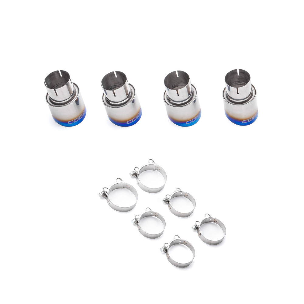 Cobb Subaru 11-14 WRX/11-21 STI Tip Kit - Blued Titanium
