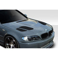 2002-2005 BMW 3 Series E46 4DR Duraflex GTR Hood - 1 Piece