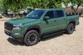 0421 FRONTIER CREW CAB 6.5IN SAWTOOTH SLIDE TRACK RUNNING BOARDS BLACK TXT ALUM