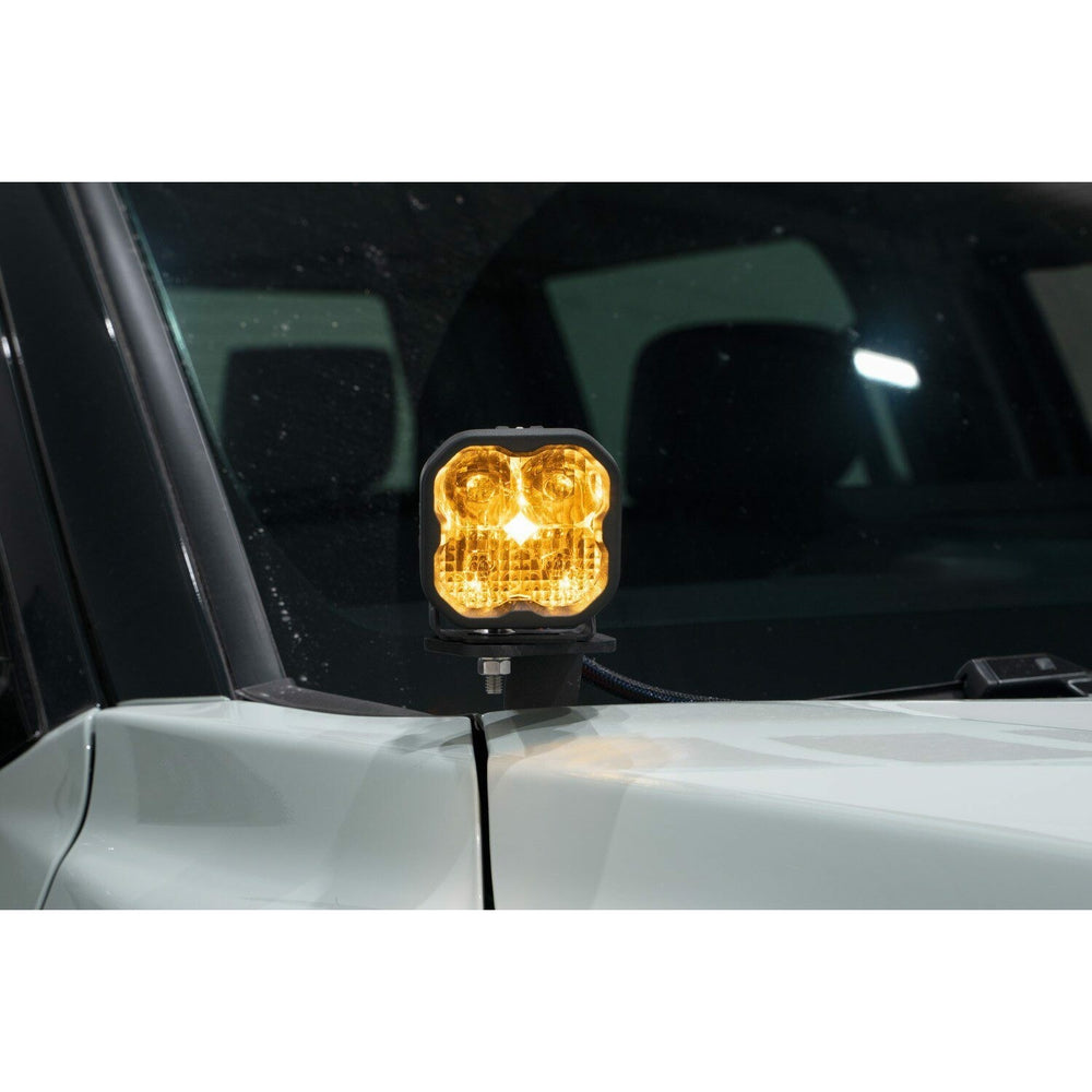 Diode Dynamics - Stage Series Ditch Light Kit for 2022+ Toyota Tundra, C2 Sport Yellow Combo