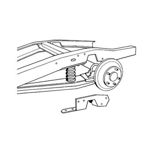 63-72 REAR "C" NOTCH FRAME -1/4" ST
